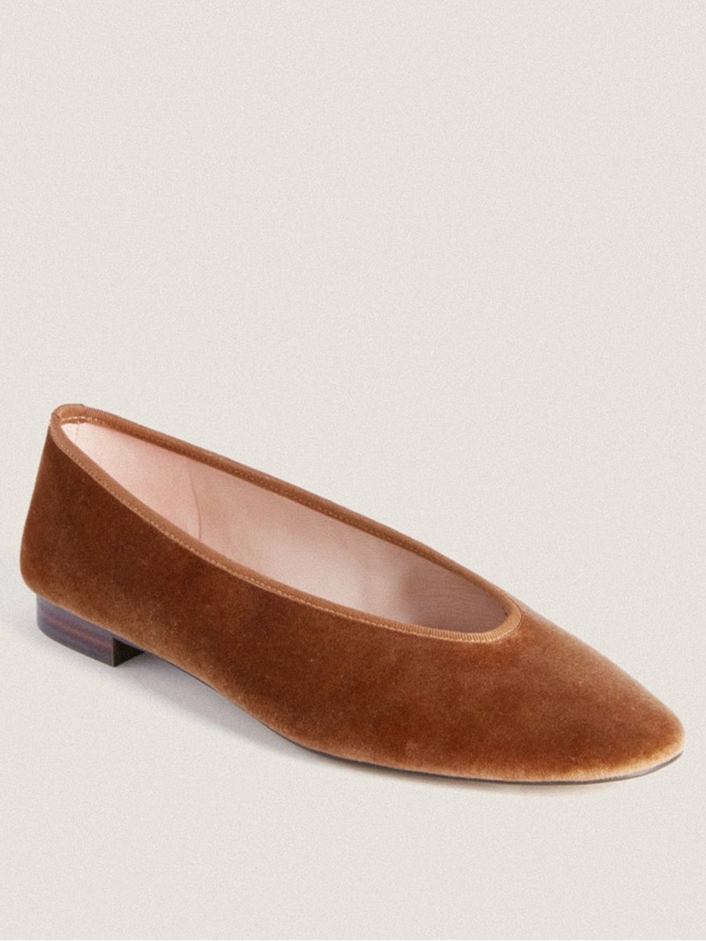 Tuckernuck Nina Hazel Velvet Ballet Flat